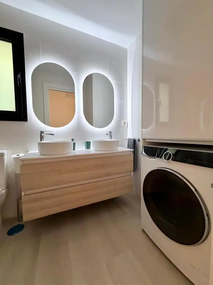 Bathroom of Flat for rent in Mogán  with Air Conditioner, Terrace and Furnished