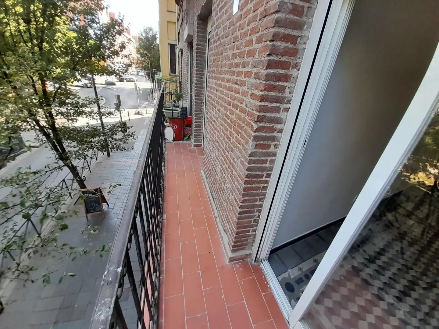 Terrassa de Pis de lloguer en Madrid amb Balcó