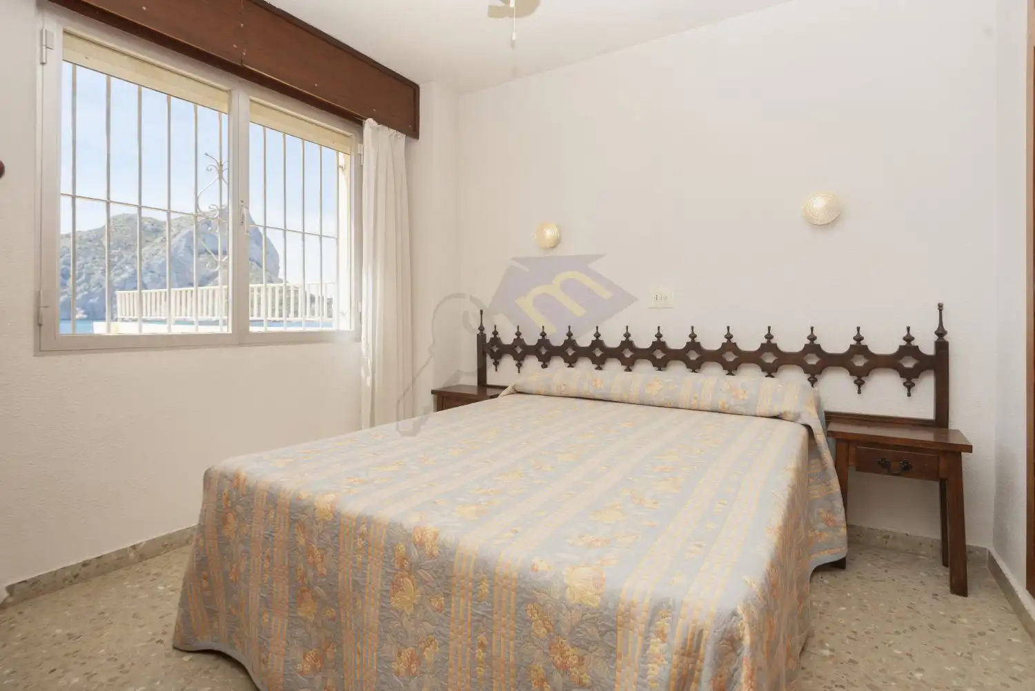 Schlafzimmer von Wohnungen zum Verkauf in Calpe / Calp mit Möbliert und Balkon