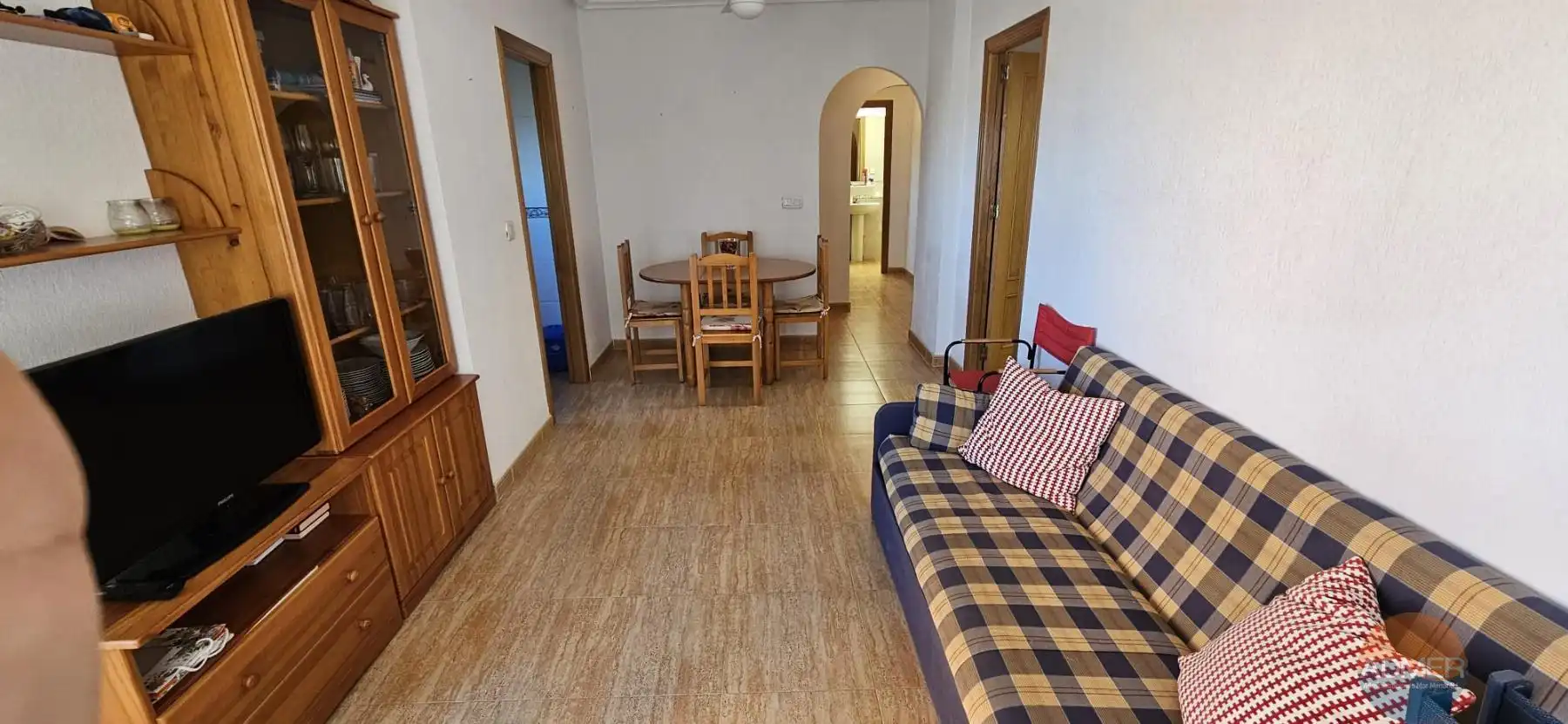 Living room of Flat for sale in La Manga del Mar Menor  with Terrace, Storage room and Furnished