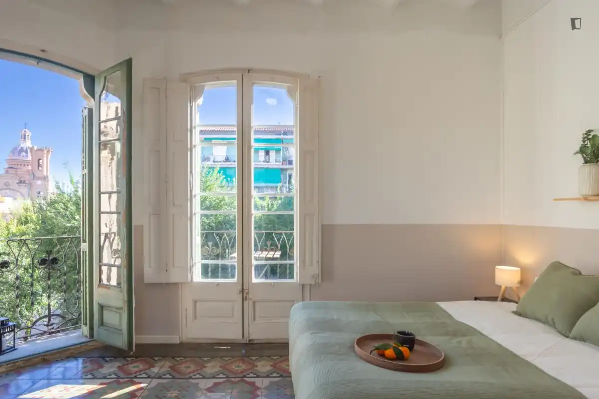 Habitación de Apartamento para compartir en  Palma de Mallorca con Amueblado, Horno y Lavadora