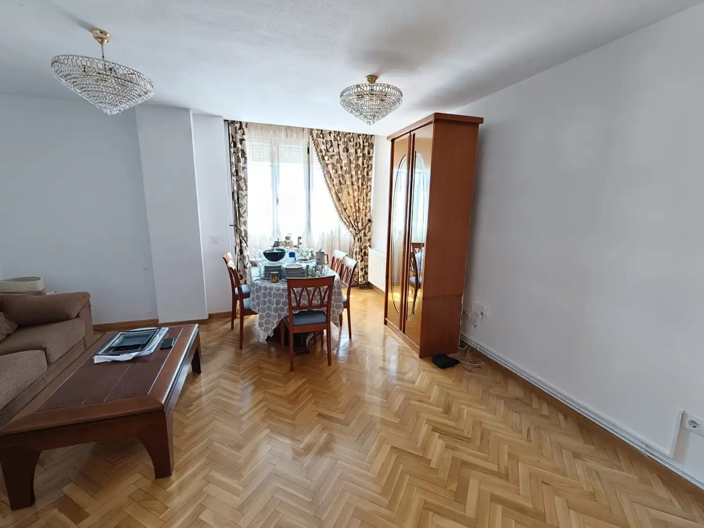 Living room of Flat for sale in Santa Olalla  with Air Conditioner, Heating and Storage room