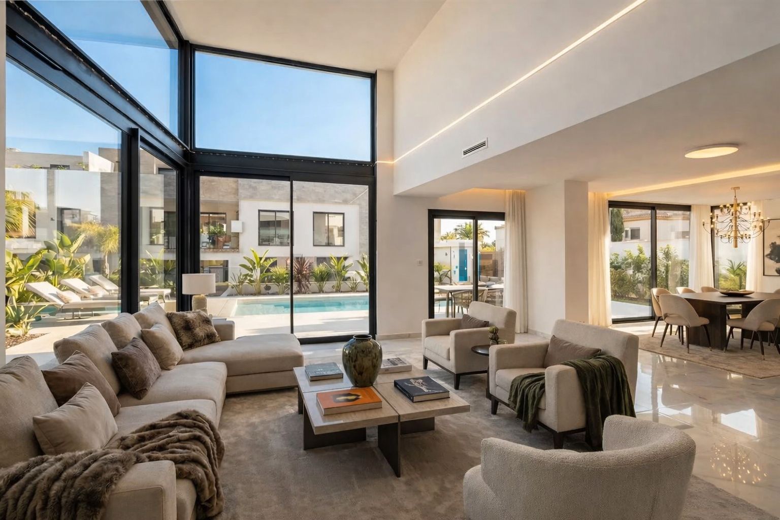 Sala de estar de Casa o chalet en venta en Montgat con Aire acondicionado, Calefacción y Jardín privado