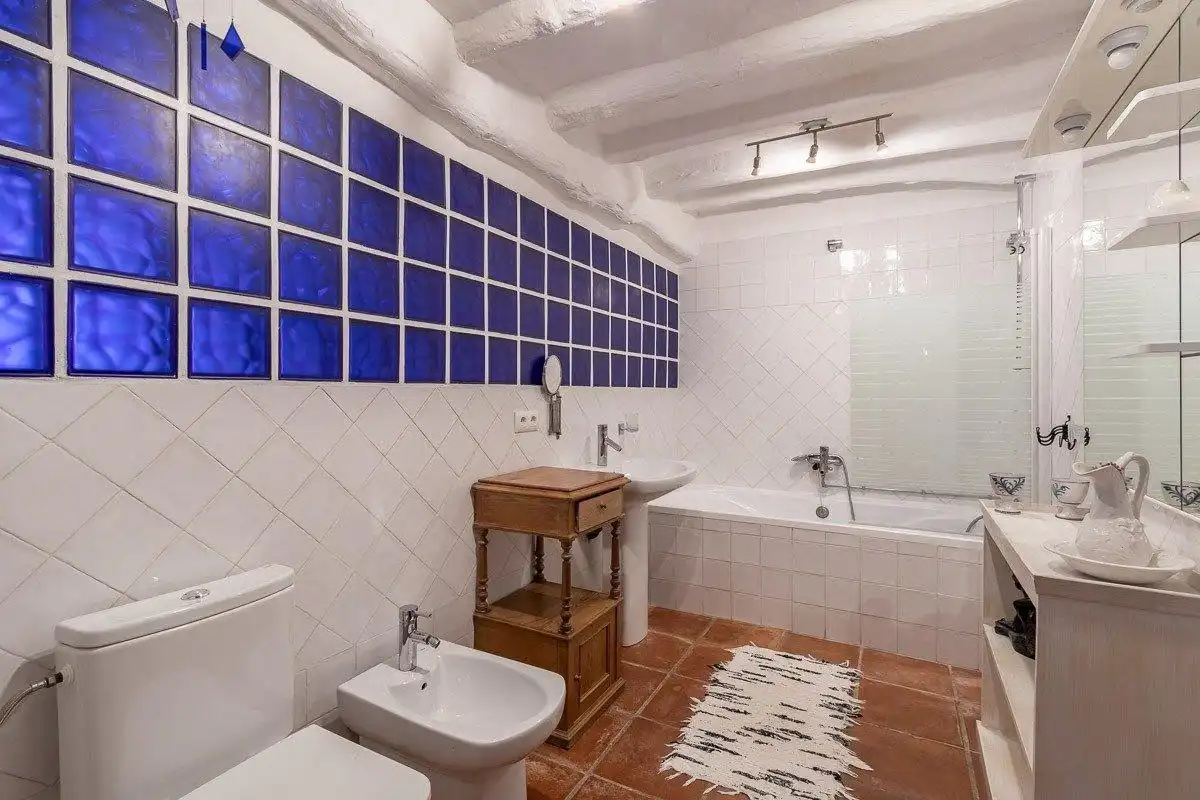 Baño de Casa o chalet en venta en Alcaudete con Aire acondicionado, Calefacción y Jardín privado
