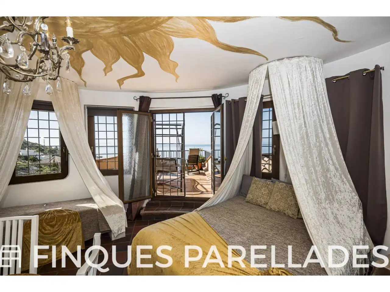 Bedroom of Houses for sale in Sitges  with Terrace and Swimming Pool
