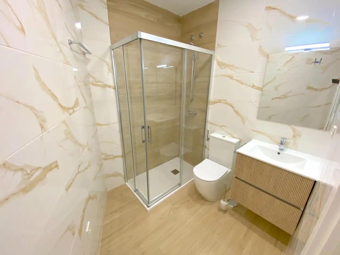Bany de Apartament en venda en Mazarrón amb Aire condicionat, Calefacció i Terrassa