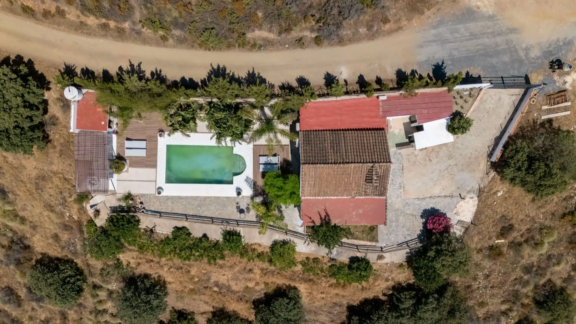 Vista exterior de Finca rústica en venta en Monda con Aire acondicionado y Piscina