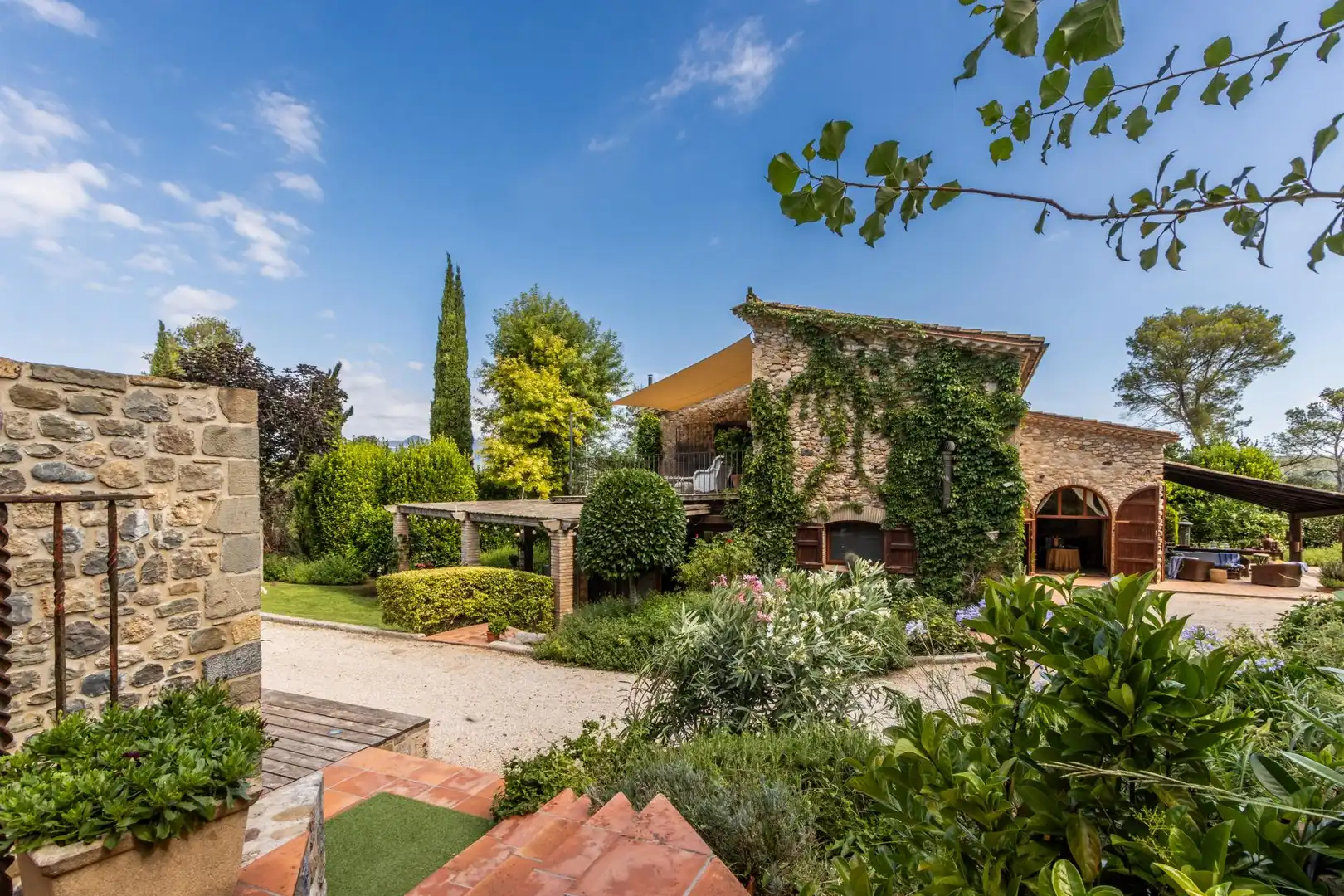 Jardín de Finca rústica en venta en Esponellà con Calefacción, Jardín privado y Terraza