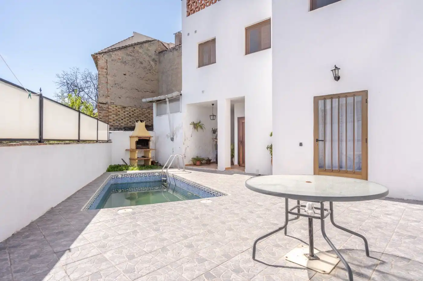 Terrassa de Casa o xalet en venda en El Pinar amb Aire condicionat, Jardí privat i Terrassa