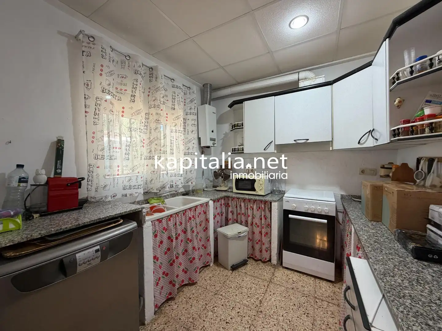 Cuina de Casa o xalet en venda en Albaida amb Aire condicionat i Traster