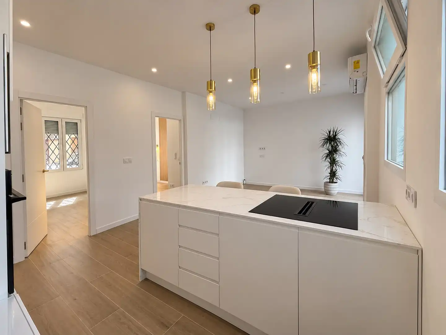 Küche von Wohnung zum Verkauf in Alboraya mit Klimaanlage, Heizung und Terrasse