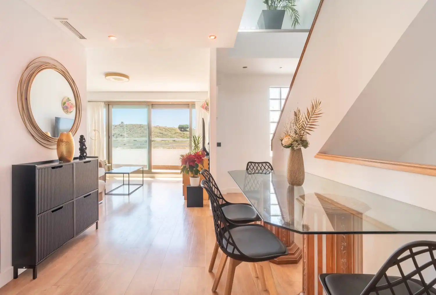 Comedor de Dúplex en venta en Mijas con Aire acondicionado, Terraza y Piscina