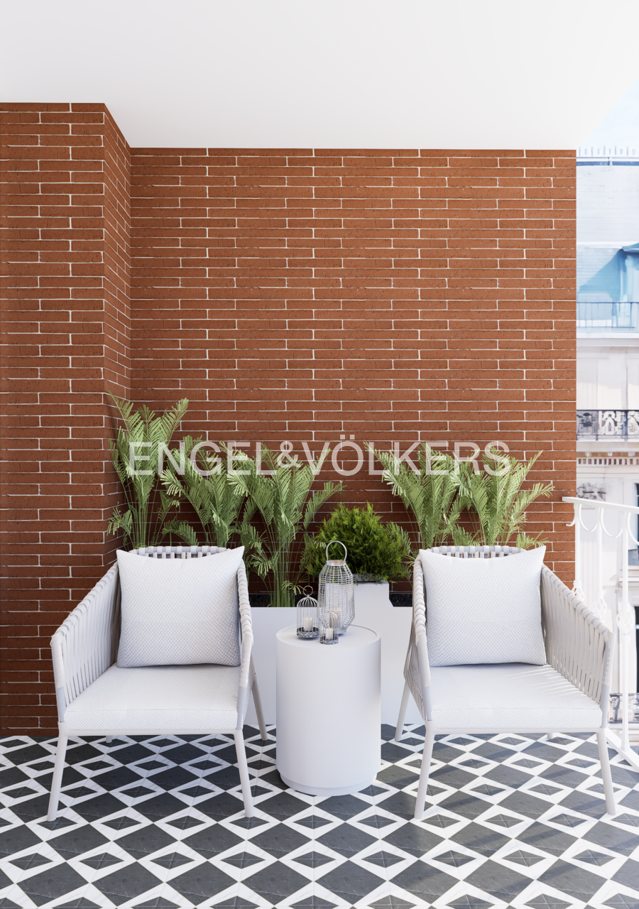 Terrassa de Apartament en venda en  Madrid Capital amb Aire condicionat, Calefacció i Terrassa