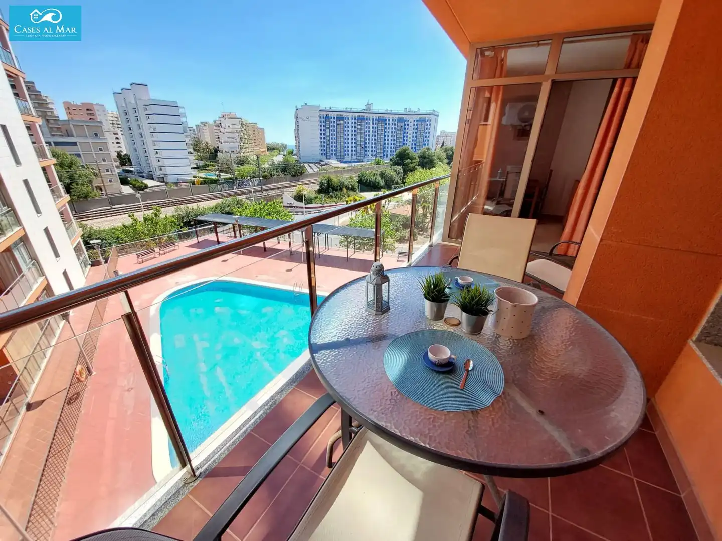 Terrassa de Apartament en venda en Oropesa del Mar / Orpesa amb Aire condicionat, Calefacció i Terrassa
