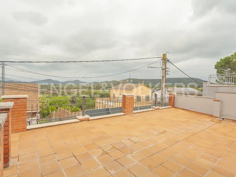 Terraza de Casa o chalet en venta en Castellnou de Bages con Calefacción, Jardín privado y Piscina