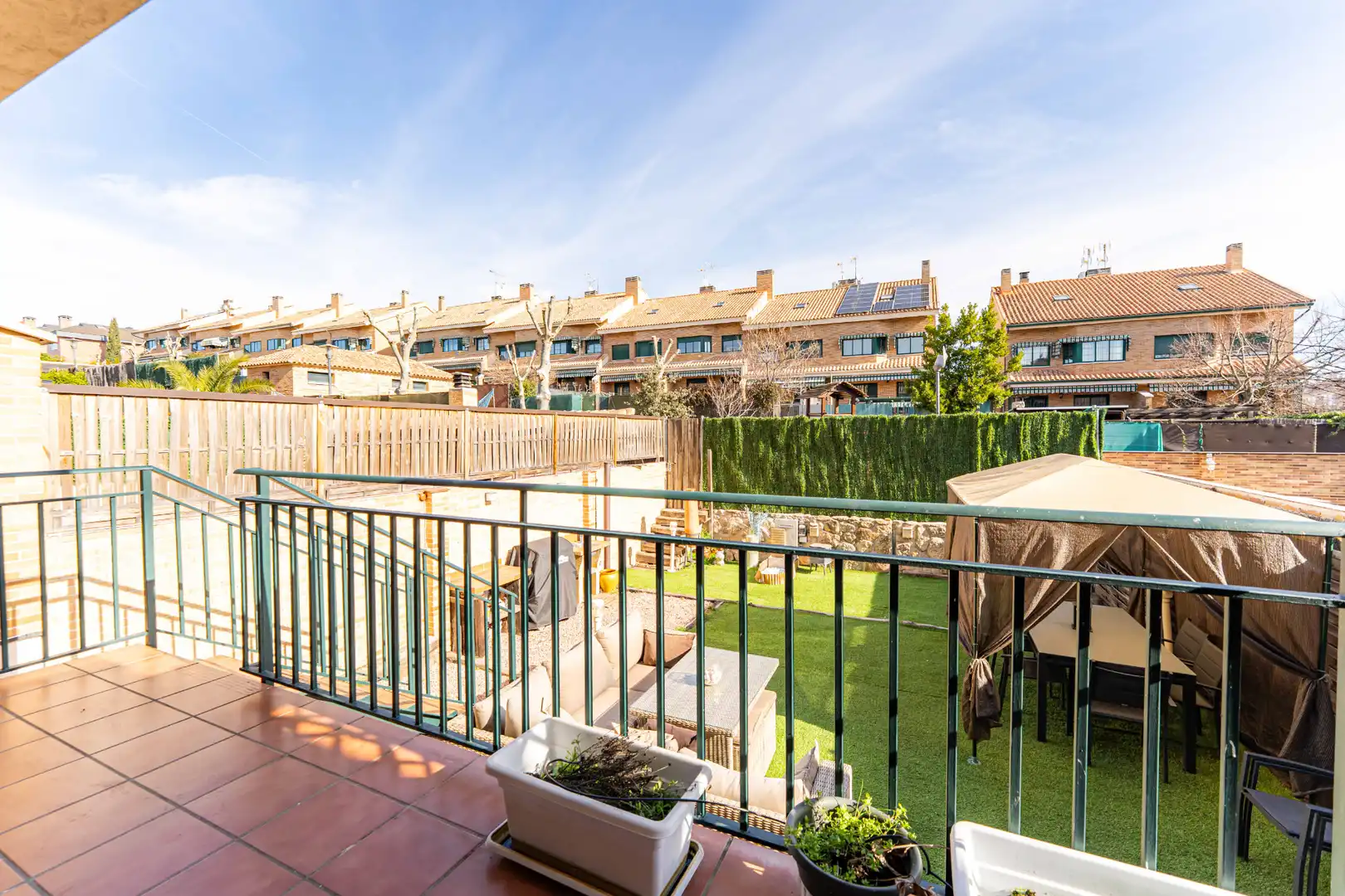 Terrace of Detached homes for sale in Arroyomolinos (Madrid)  with Heating, Private garden and Community pool