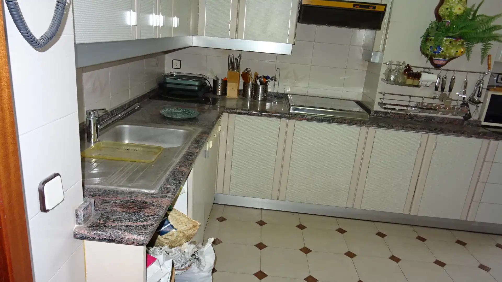 Cocina de Piso en venta en Alicante / Alacant con Aire acondicionado, Calefacción y Parquet
