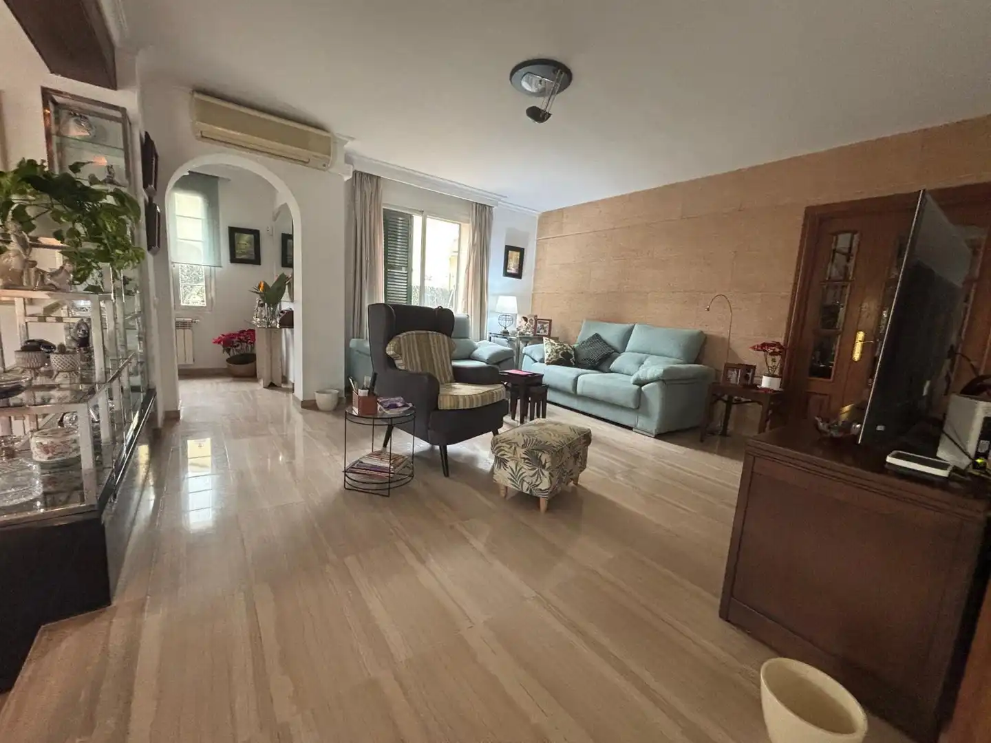 Sala d'estar de Casa o xalet en venda en Marratxí amb Aire condicionat, Calefacció i Jardí privat
