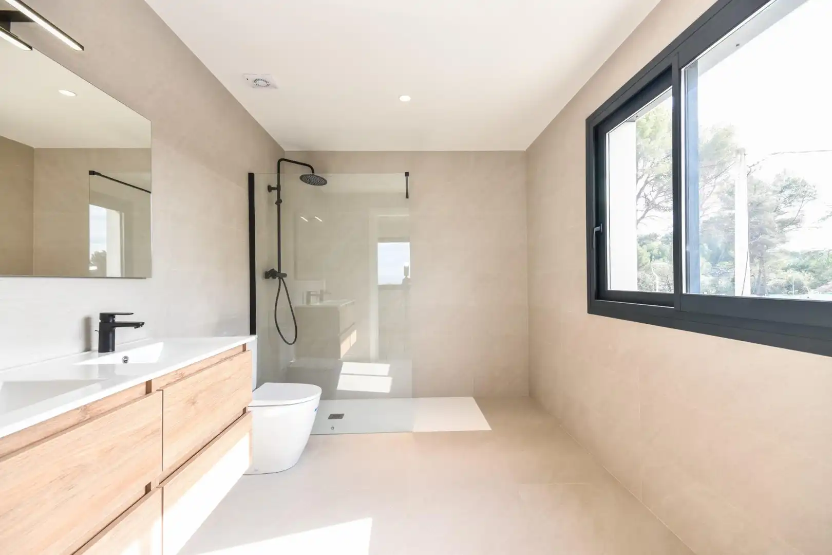 Baño de Casa o chalet en venta en Sant Quirze del Vallès con Aire acondicionado, Jardín privado y Terraza