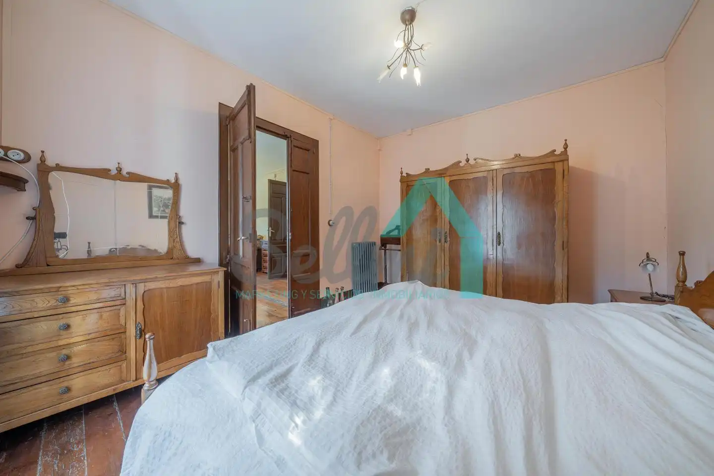 Bedroom of Houses for sale in Pravia  with Heating, Private garden and Parquet flooring