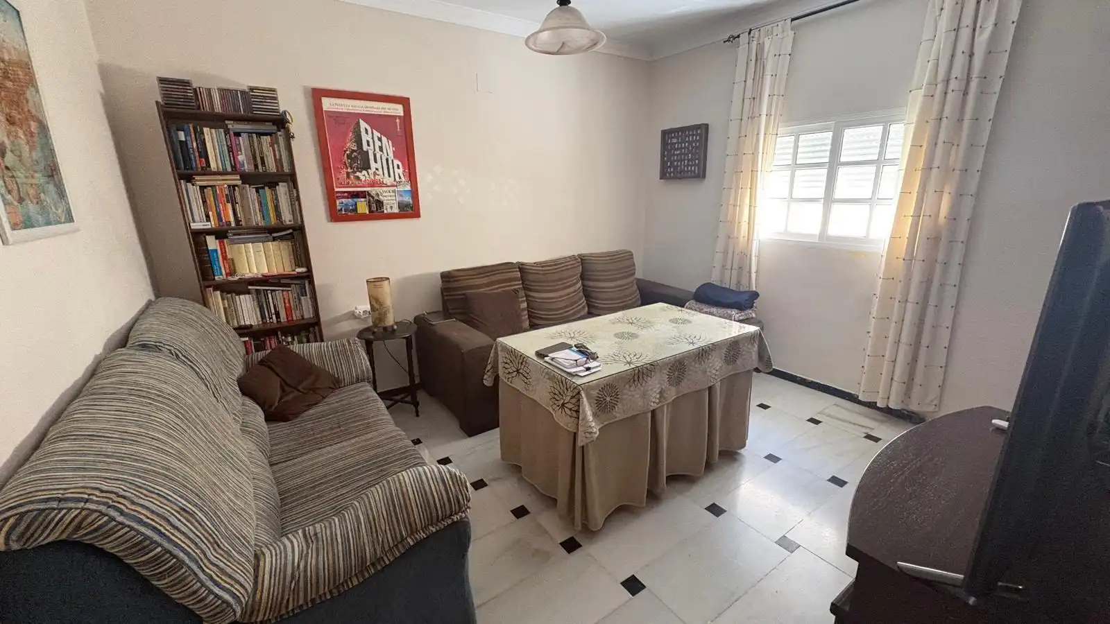 Sala d'estar de Casa adosada en venda en Chiclana de la Frontera amb Terrassa
