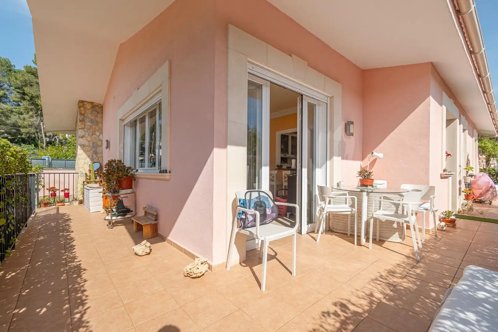 Garden of Houses for sale in Calvià  with Air Conditioner, Heating and Private garden