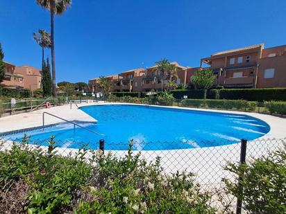 Swimming pool of Apartment for sale in Chiclana de la Frontera  with Air Conditioner, Heating and Private garden