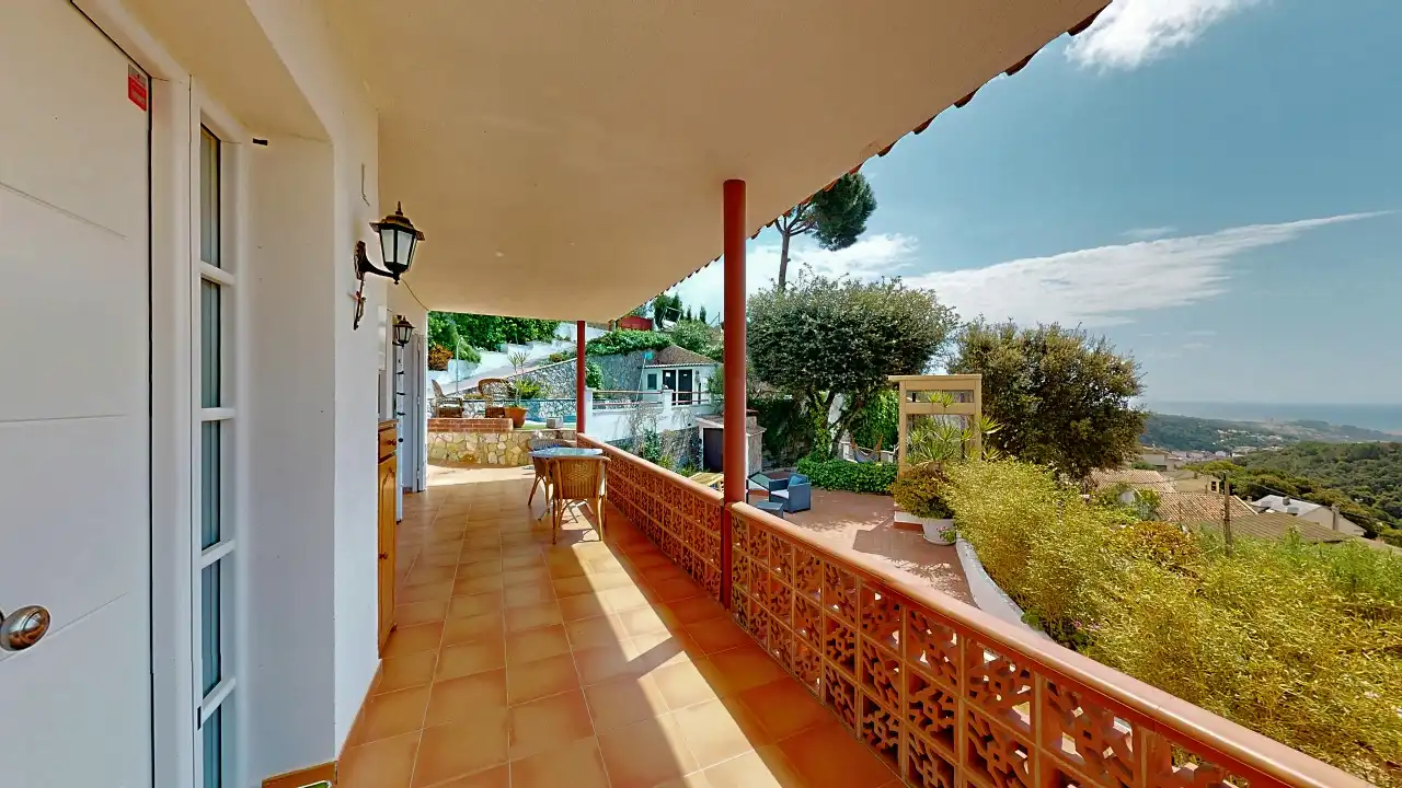 Terrassa de Casa o xalet en venda en Arenys de Munt amb Calefacció, Jardí privat i Terrassa