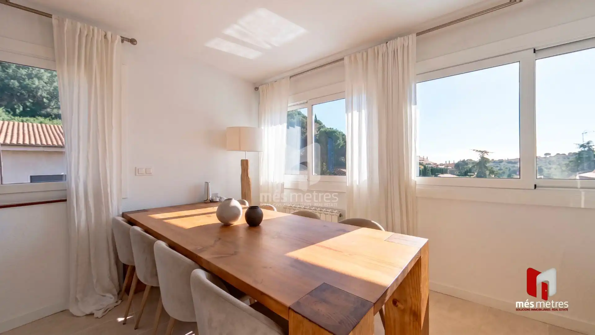 Comedor de Casa o chalet en venta en Alella con Calefacción, Jardín privado y Terraza