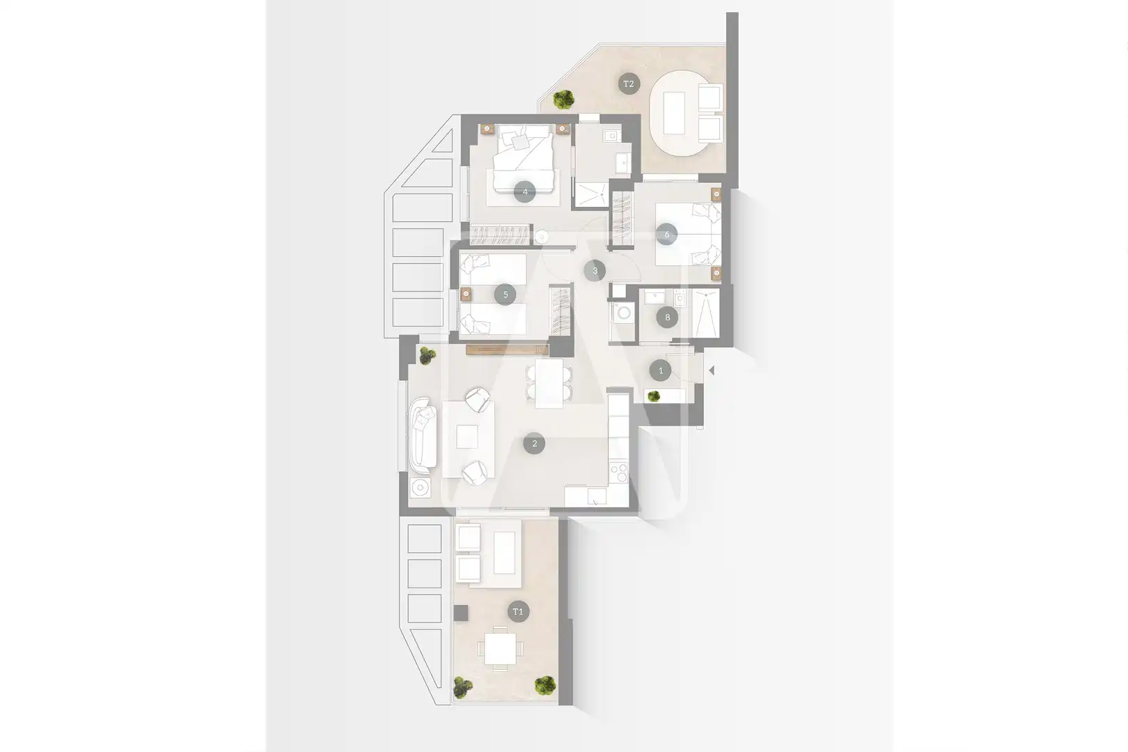 Apartment with pool for sale in Marisol Park - Ortembach - Los Almendros, imagen 12