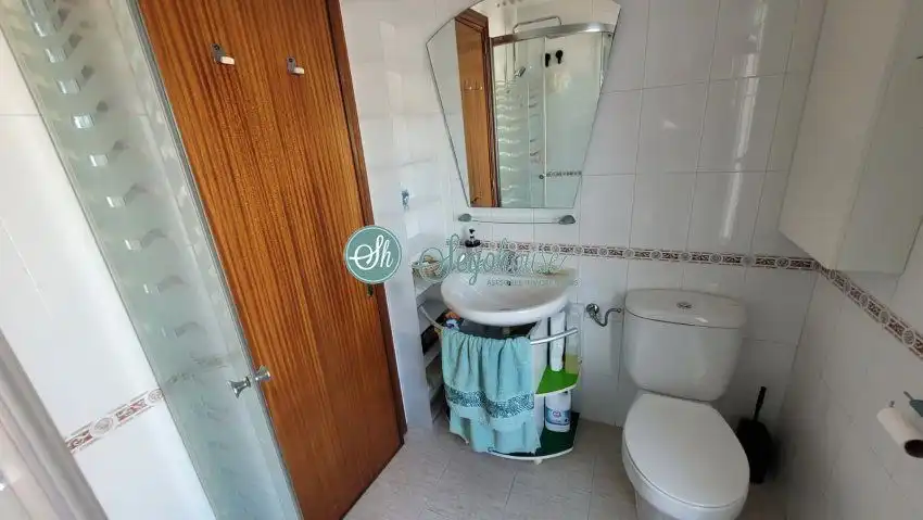 Bathroom of Flat for sale in Segovia  with Heating, Parquet flooring and Terrace