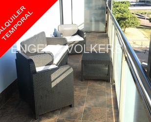 Terrace of Apartment to rent in Badalona  with Air Conditioner, Terrace and Swimming Pool