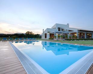 Piscina de Finca rústica de lloguer en Alcúdia amb Aire condicionat, Piscina i Moblat