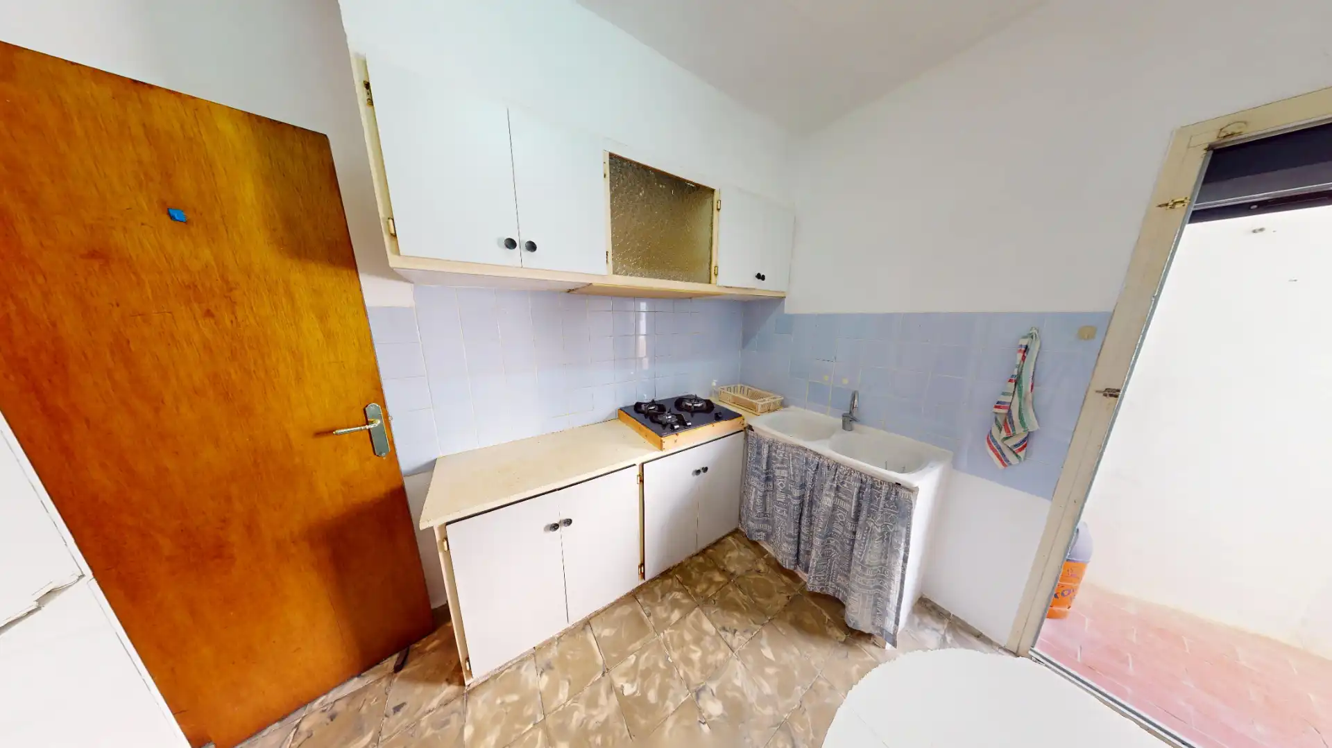 Cocina de Piso en venta en Alicante / Alacant con Terraza y Balcón