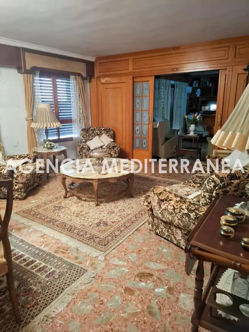 Sala d'estar de Pis en venda en Oliva amb Traster i Balcó