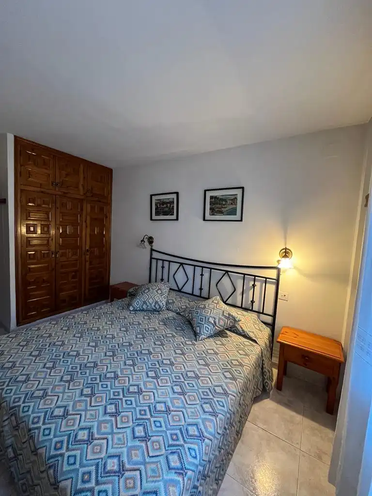Schlafzimmer von Wohnung zur Miete in Palamós mit Terrasse, Möbliert und Ofen