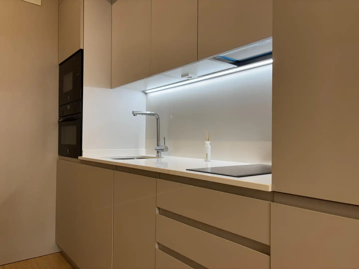 Cocina de Piso de alquiler en Madrid con Aire acondicionado, Calefacción y Terraza