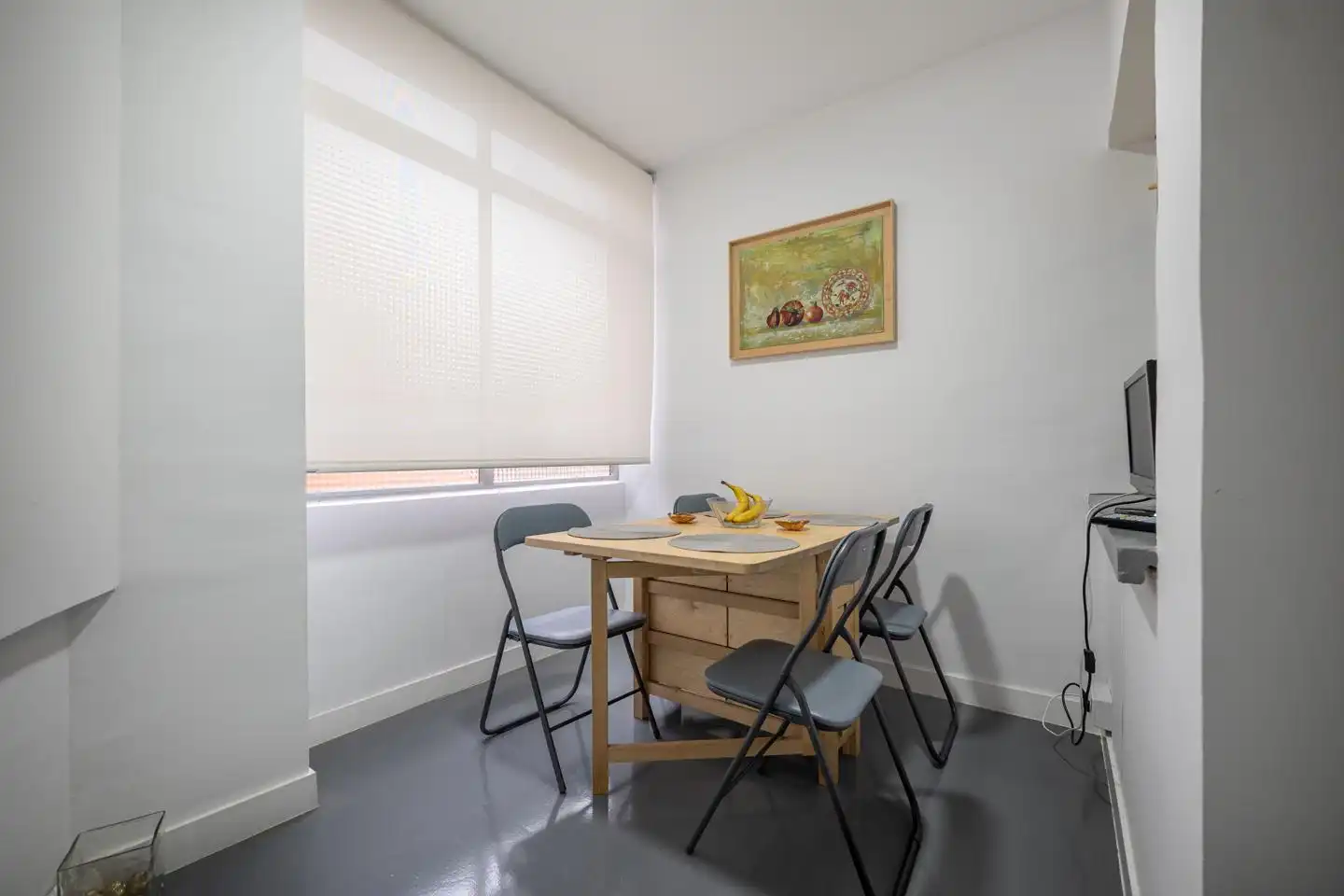 Menjador de Pis per a compartir en Ávila amb Calefacció, Parquet i Terrassa