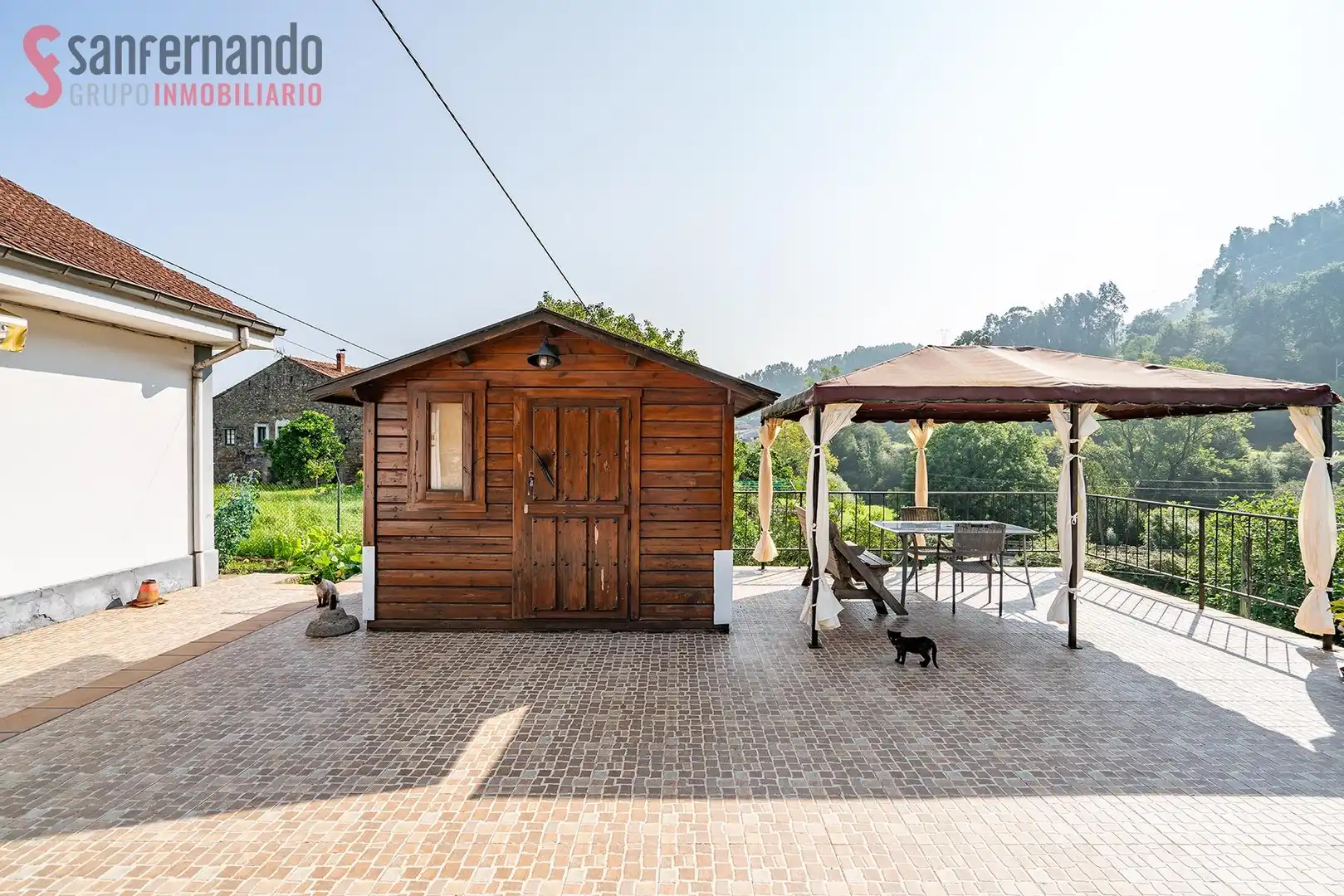 Terrassa de Casa o xalet en venda en Cartes amb Calefacció, Jardí privat i Terrassa