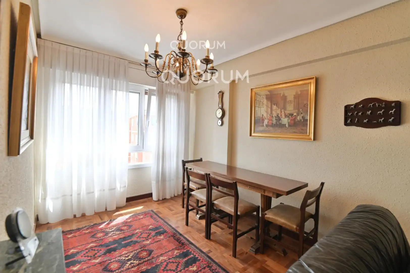 Living room of Flat for sale in Bilbao   with Heating and Furnished