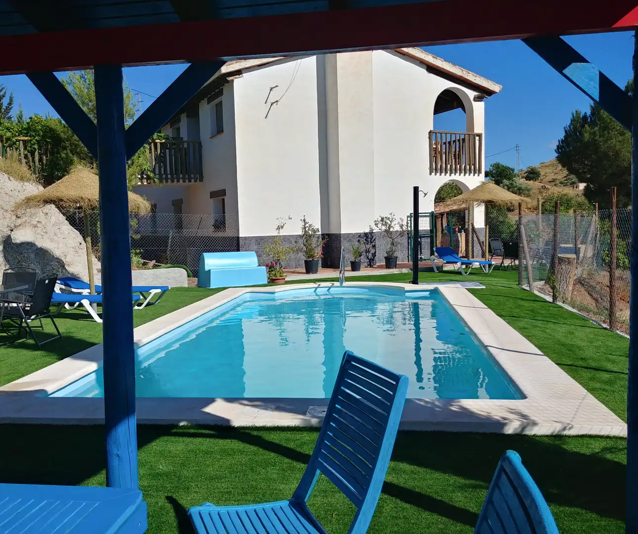 Piscina de Finca rústica en venta en Almogía con Aire acondicionado, Terraza y Piscina