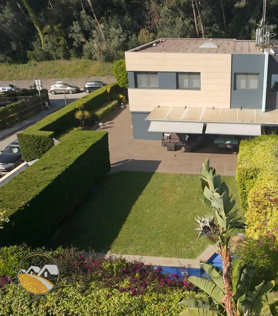 Terraza de Casa o chalet en venta en Sant Andreu de Llavaneres con Aire acondicionado, Calefacción y Jardín privado