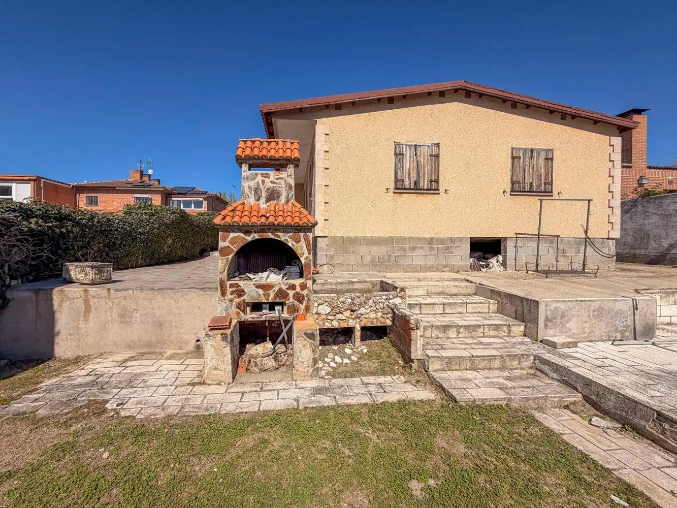 Vista exterior de Casa o chalet en venta en Rivas-Vaciamadrid con Terraza
