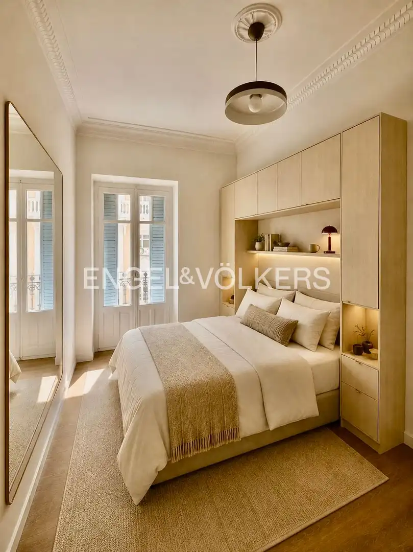 Bedroom of Flat for rent in Moncloa - Aravaca