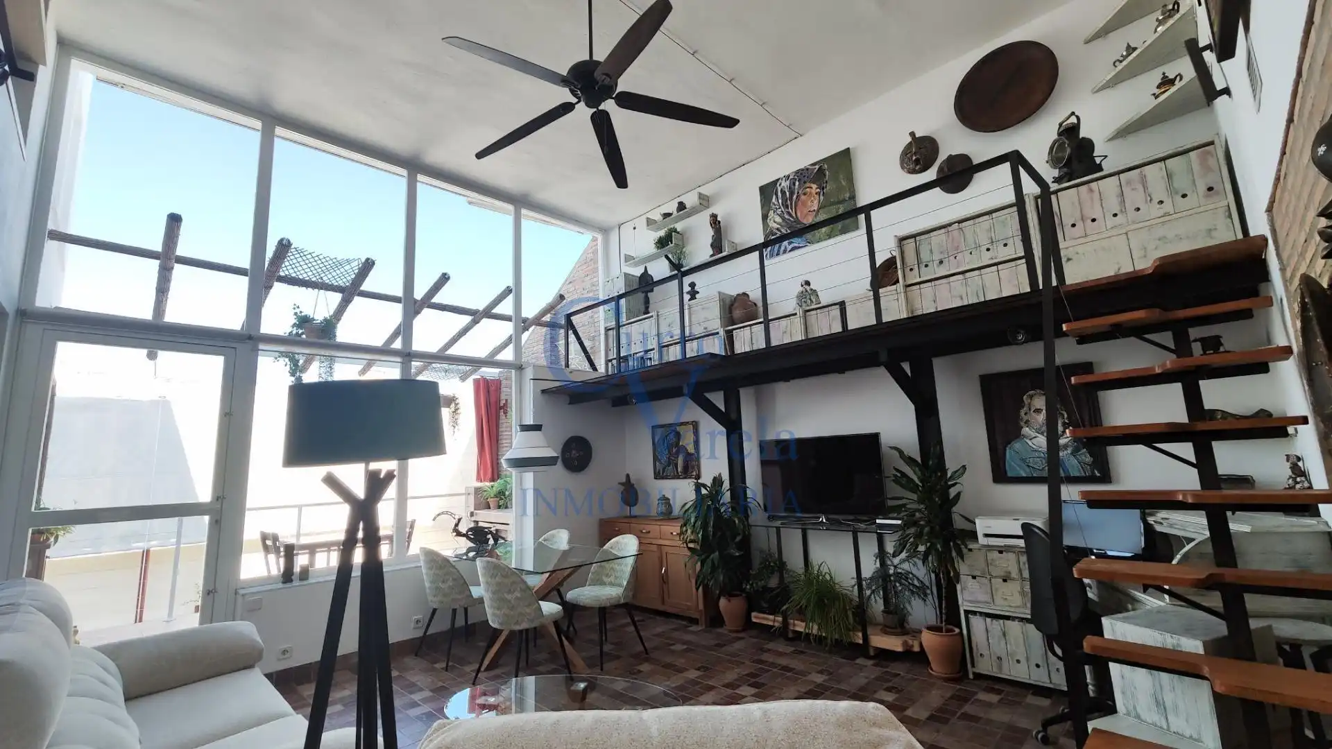 Living room of Houses for sale in Dos Hermanas  with Air Conditioner, Heating and Private garden