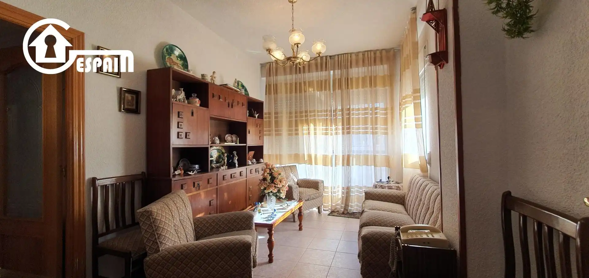 Sala de estar de Piso en venta en Madrid con Terraza