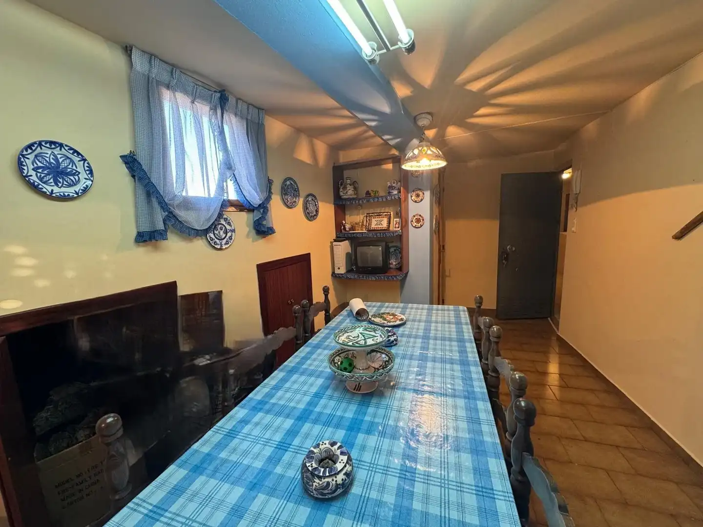 Esszimmer von Wohnung zum Verkauf in Illueca mit Klimaanlage, Heizung und Terrasse