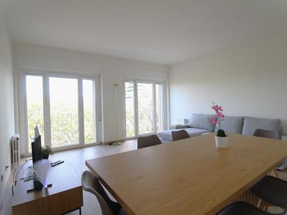 Sala d'estar de Pis de lloguer en  Barcelona Capital amb Aire condicionat i Calefacció