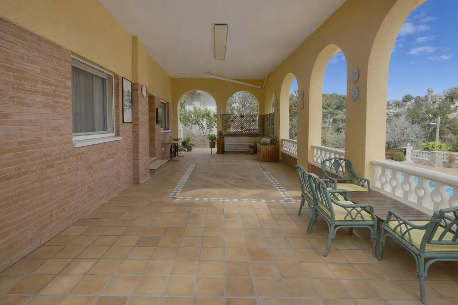 Terrassa de Casa o xalet en venda en Rubí amb Calefacció, Jardí privat i Terrassa