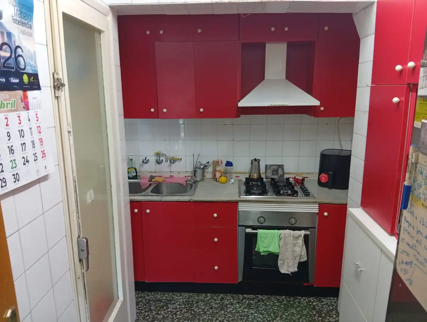 Cocina de Piso en venta en Granollers con Aire acondicionado, Horno y Balcón